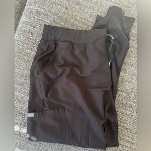 Medcouture black scrub bottoms only XL